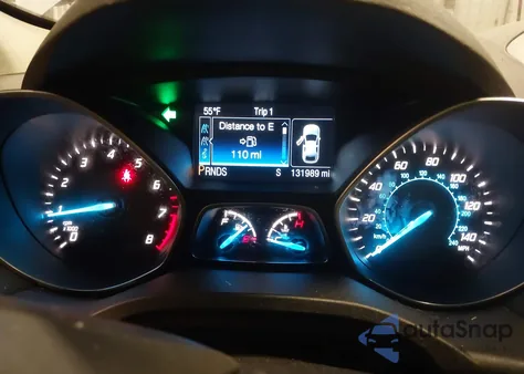 2013 Ford Escape Sel z USA, uszkodzony, nr VIN 1FMCU9H98DUD72866